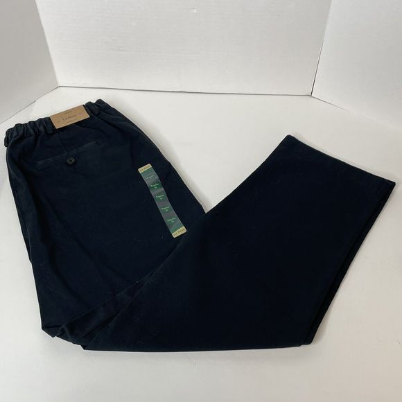 L.L. Bean Pants - New LL Bean Womens Wrinkle Free Dress Pants, Size 16 Regular Black Original Fit